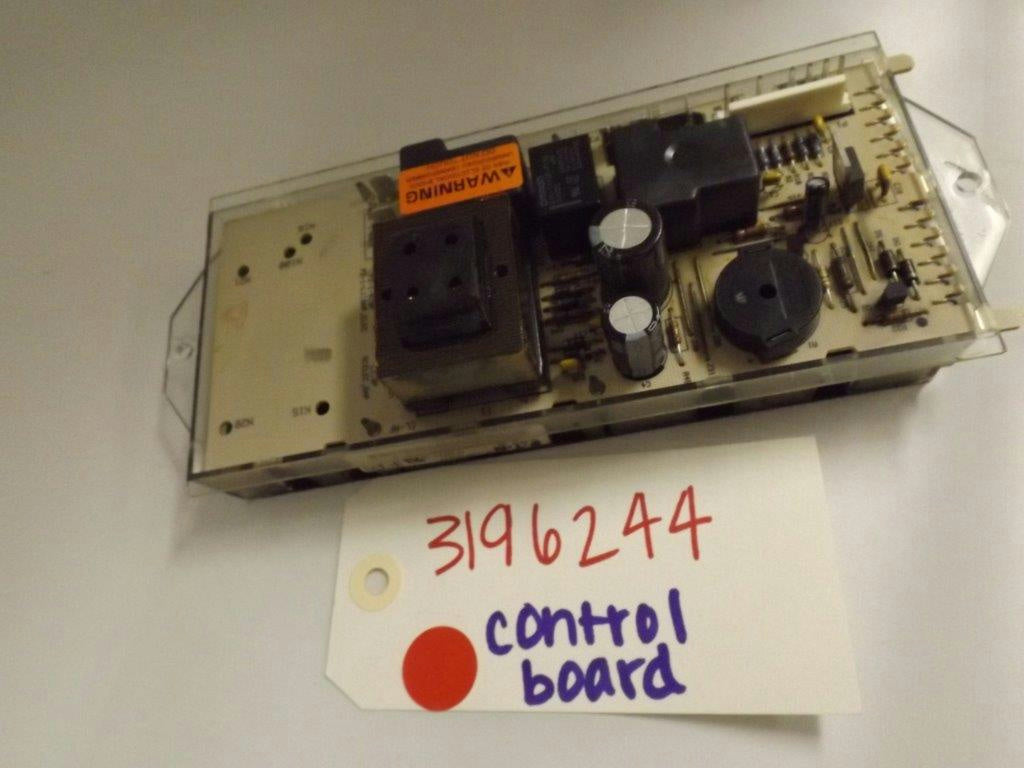 WHIRLPOOL STOVE 3196244 CONTROL BOARD USED WHIRLPOOL STOVE 3196244 CONTROL BOARD USED